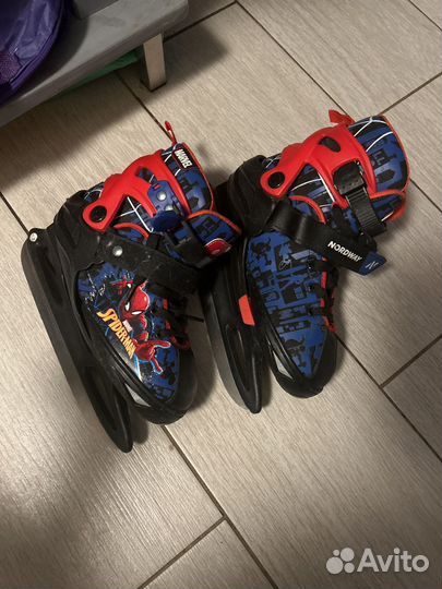 Коньки детские раздвижные 33 36