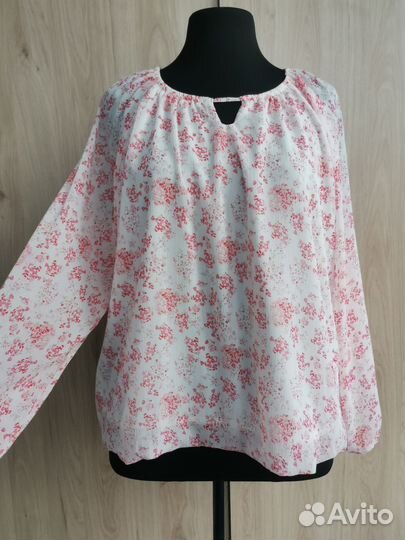 Блузка шифоновая Laura Torelli, р. 56-58,Германия