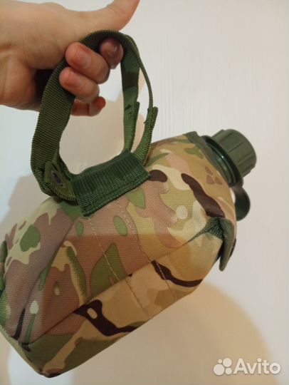 Военная фляга в чехле