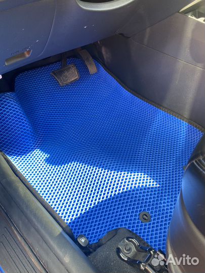 Ева коврики eva с бортами в автомобиль