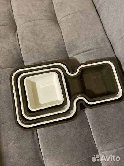 Набор из 6 менажниц (тарелок для закусок)