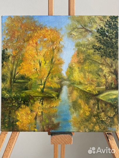 Картина маслом виды Санкт-Петербург, Царское Село