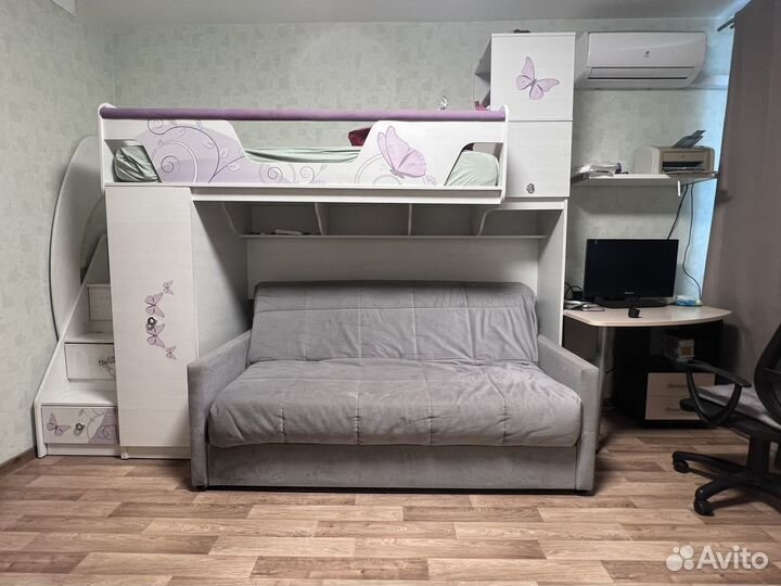 Кровать чердак 