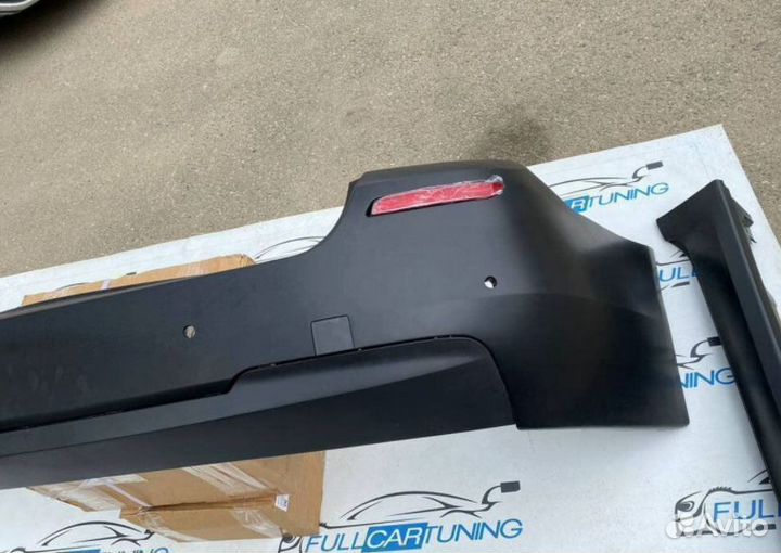 BMW f10 m performance задний бампер м пакет