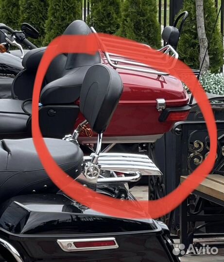 Спинка пассажирская harley-davidson
