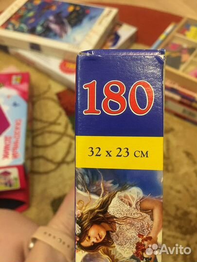 Пазлы, книга с пазлами