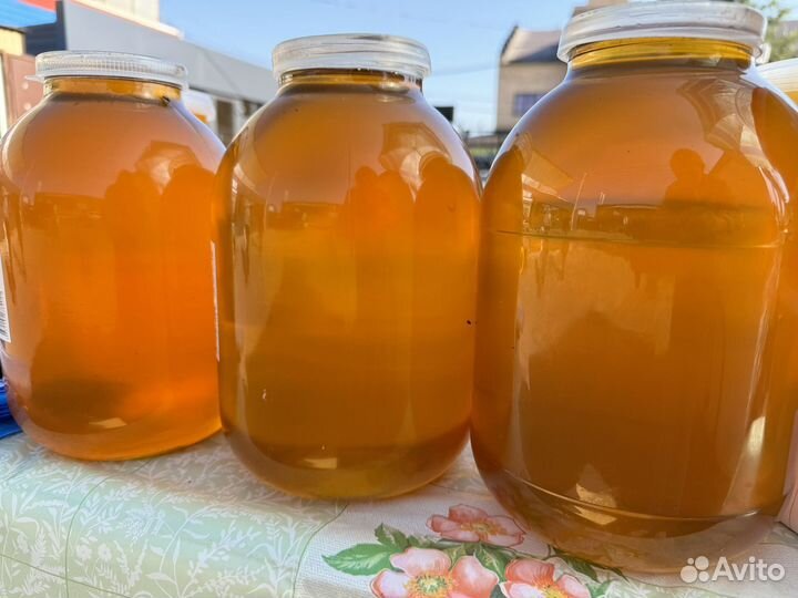 Мед свежий цветочный