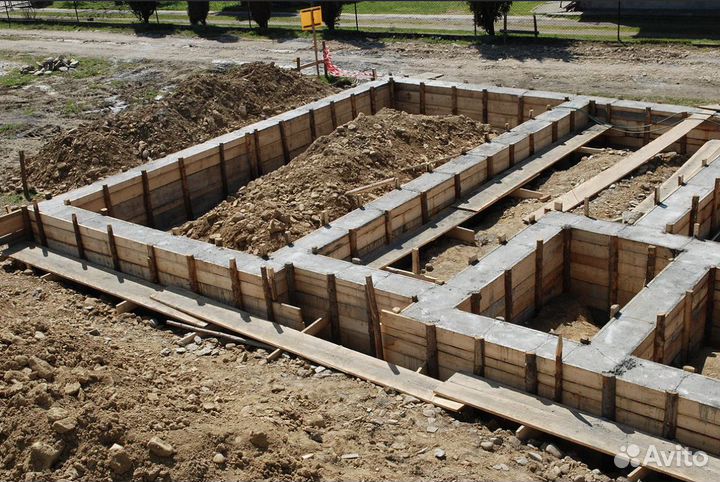 Ленточный фундамент