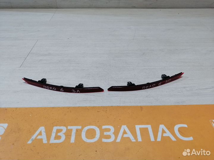 Катафот левый правый Volkswagen Polo 5 Поло 5