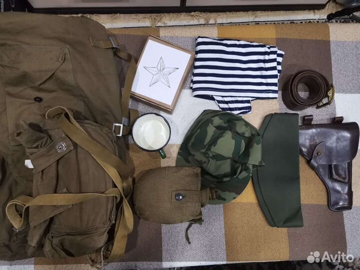 Набор красная армия СССР 15 предметов