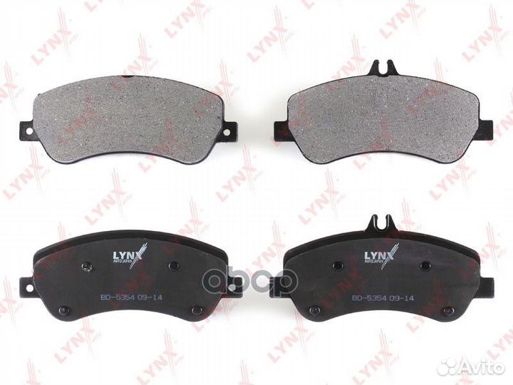 Колодки тормозные дисковые перед BD5354 LYN