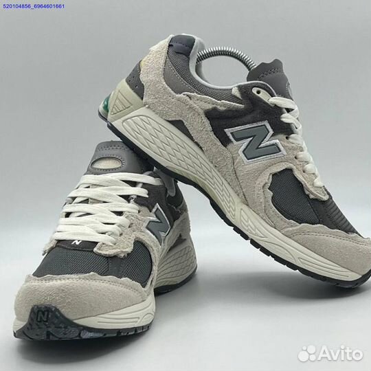 Кроссовки New Balance 2002R Grey (Арт.13873)