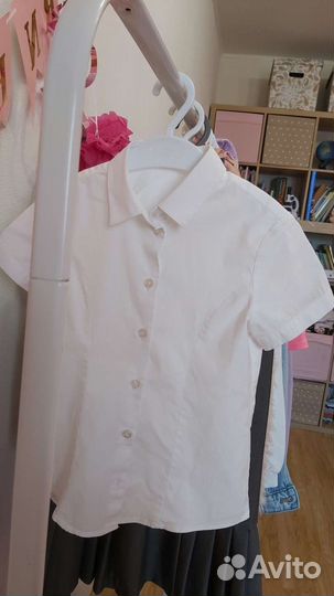 Рубашка школьная
