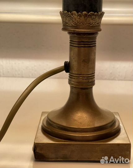 Лампа старинная настольная