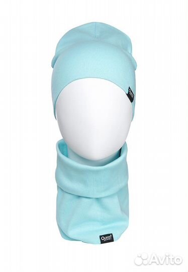 Шапка и снуд трикотаж