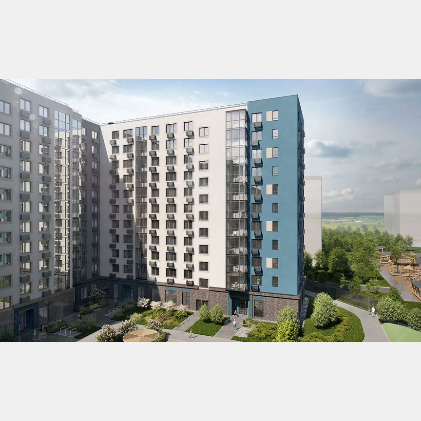 2-к. квартира, 56,4 м², 11/11 эт.