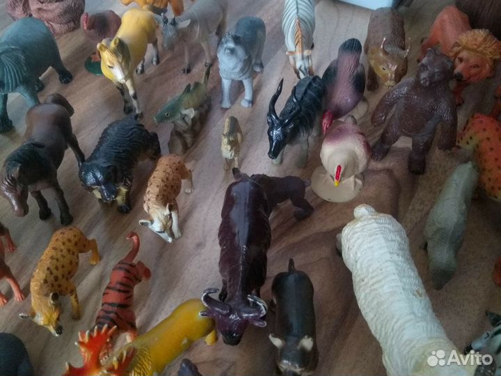 Фигурки животных schleich, procon и collecta