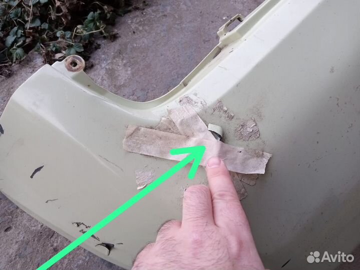 Бампер на ниссан марч микра к12