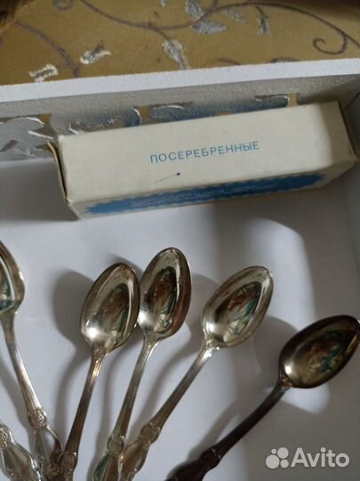 Мельхиоровые ложки СССР