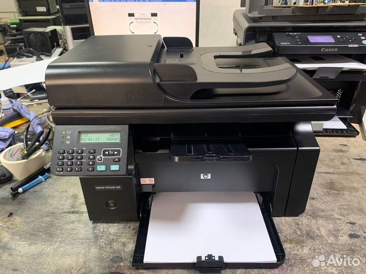 Принтер, мфу HP Laserjet M1214nfh