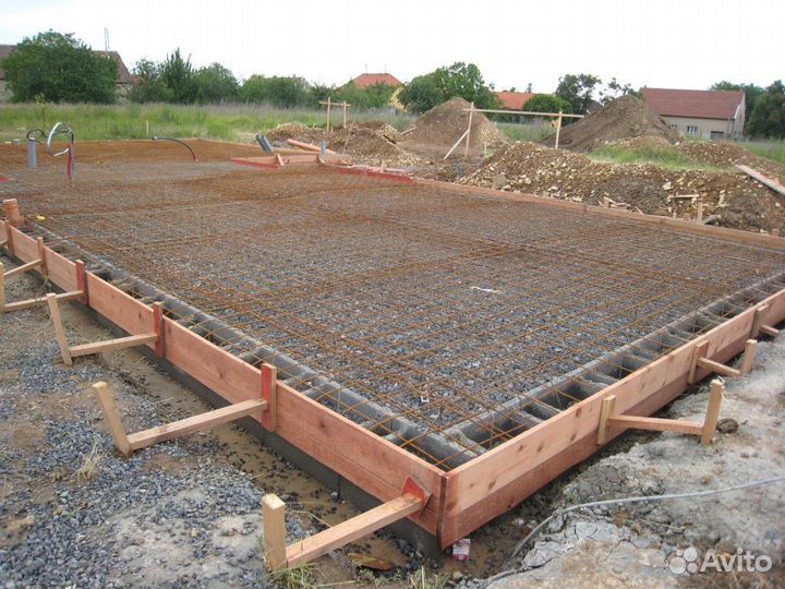 Фундамент под ключ и монолитные работы