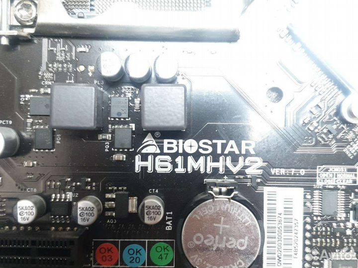 Материнская плата Biostar H61MHV2 б/у
