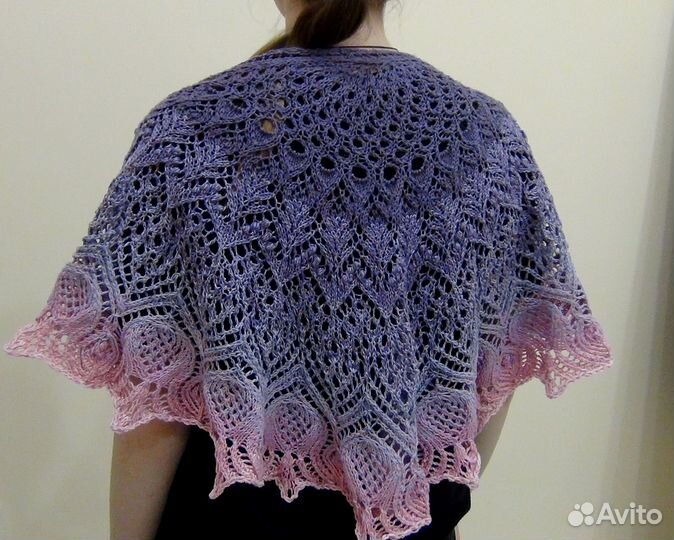 Бактусы, шали ручной вязки