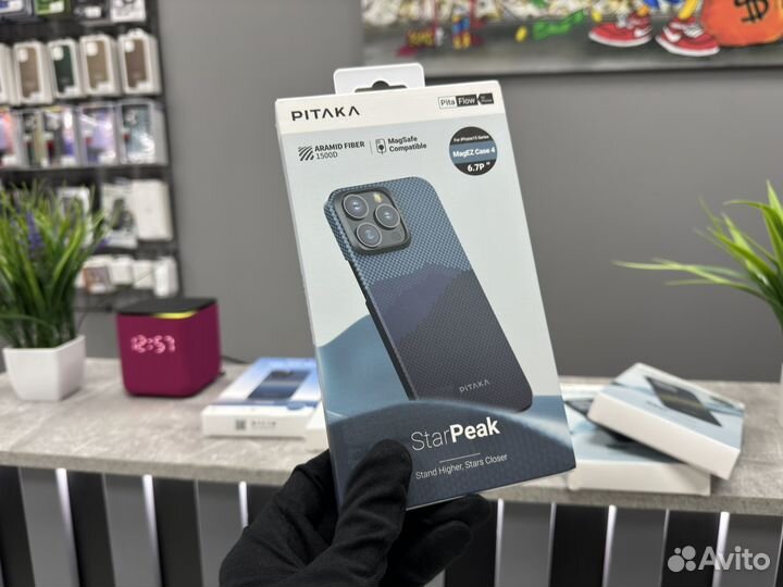 Чехол Pitaka iPhone 15Pro/15Pro Max Оригинал