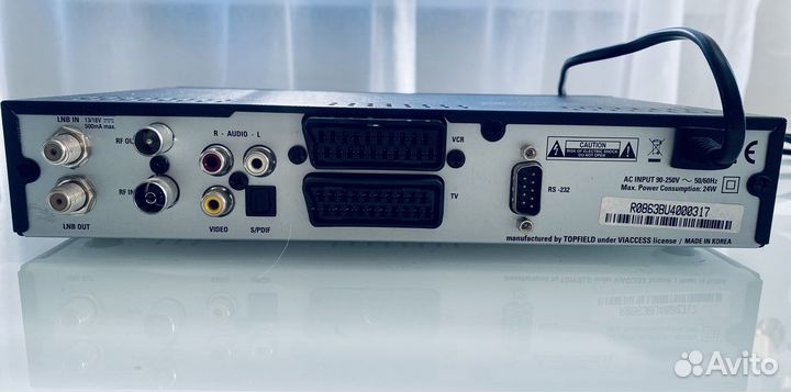 Спутниковый ресивер Topfield tf6200vi, Viaccess