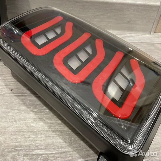 Задние светодиодные фонари Нива мерседес стиль