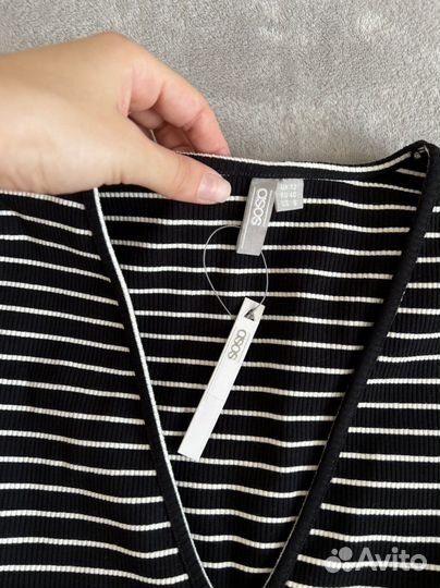 Джемпер новый ASOS (резинка) М