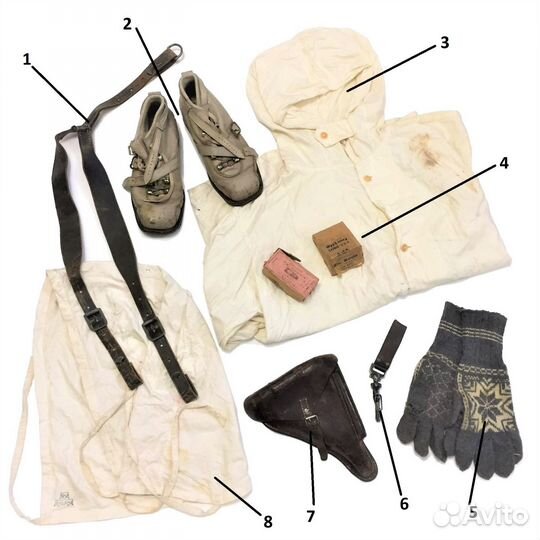 Форма и снаряжение Финской армии вмв, оригиналы