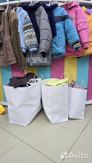Детская одежда пакетом на девочку 74-110