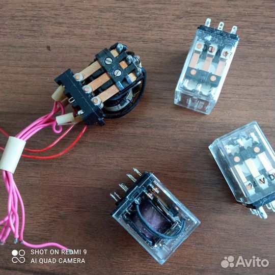 Реле электромагнитное разные