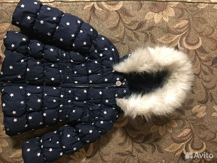 Куртка детская зимняя для девочки 104