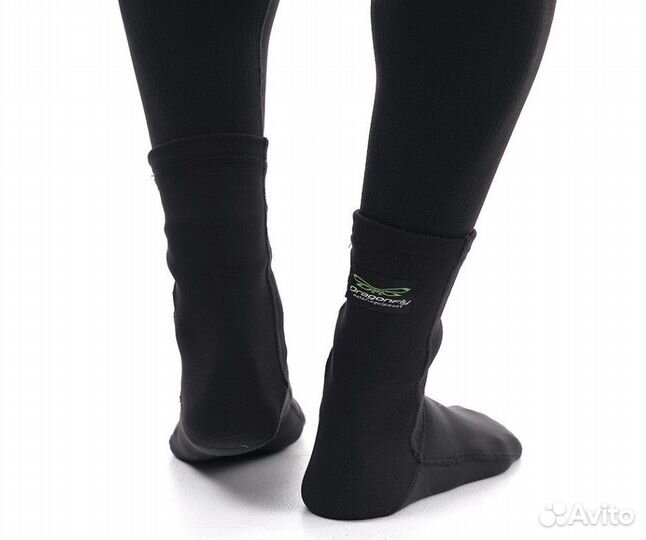 Термоноски 45-46 Black Dragonfly