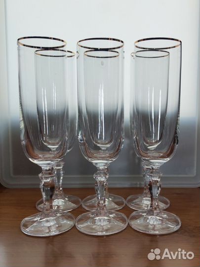 Фужеры бокалы для шампанского Rona (Словакия)