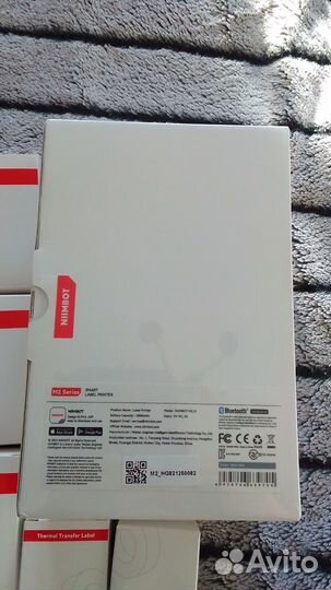 Принтер этикеток NiimBot M2 300dpi bluetooth + риб