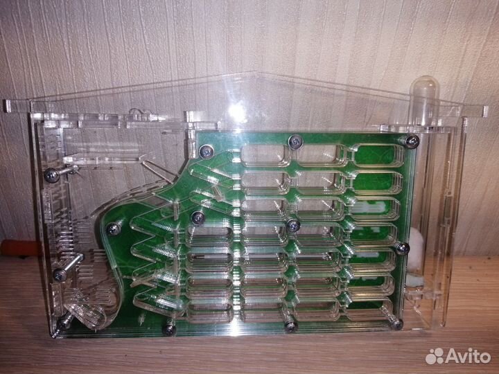 Муравьиная ферма вертикальная б/у/формикарий