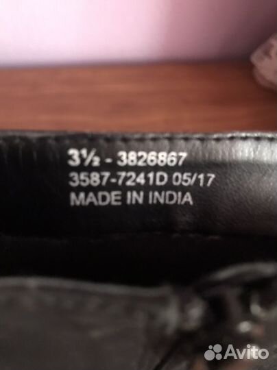 Ботинки 36,5 р Индия