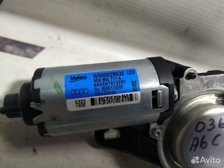 Моторчик стеклоочистителя Audi A6 C7 2011—2014