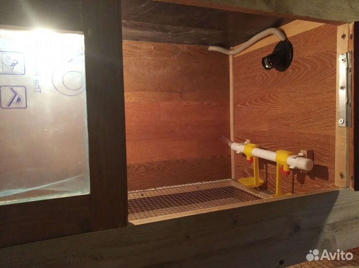 Цыплятам клетка - брудер