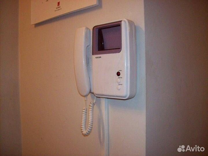 Установка домофонов, видеонаблюдения