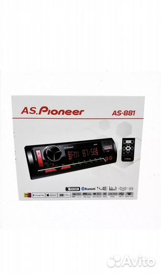 Процессорная магнитола pioneer 1din