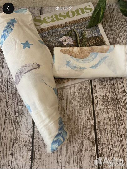 Простынь на резинке 120 60