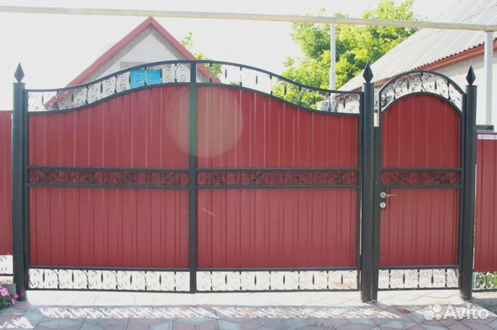 Ворота для частного дома