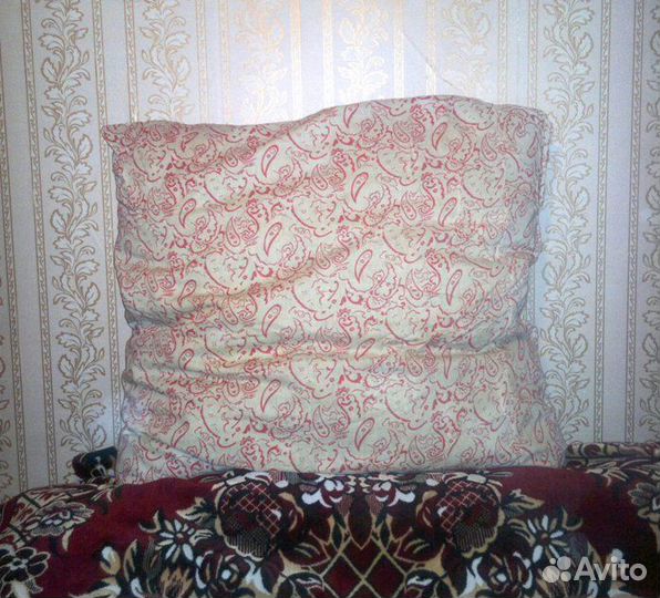Перины, подушки перьевые, ручная работа