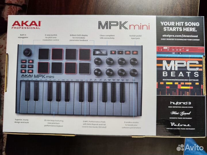 Akai mpk mini 3 grey