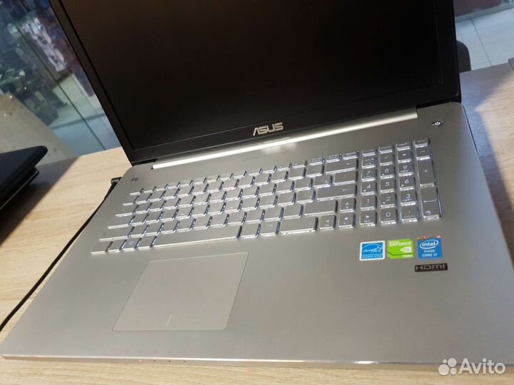 Ноутбук игровой 17.3. Core i7. GT750m 4гб