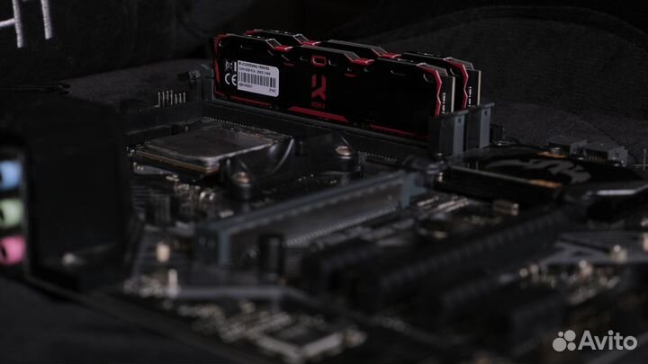 Комплект Ryzen 7 2700x+B450 asus tuf+16gb 3000mhz